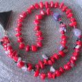 Corals - Necklace - beadwork