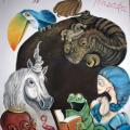The path to the world of fairy tales - Pictures - drawing