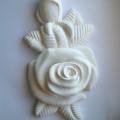 Rose blossom with buds - For interior - making