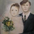 Weddings - Oil painting - drawing