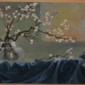 Spring Morning - Oil painting - drawing