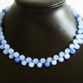 Necklace " The Blueberry " - Necklace - beadwork