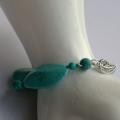 Bracelets " charm turquoise " - Bracelets - beadwork