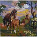 Horses - Needlework - sewing