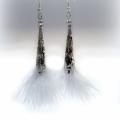 " soft touch " - Earrings - beadwork