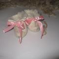 Christening shoes - Baptism clothes - felting