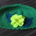 Baby cap " Yellow Rose " - Hats  - needlework