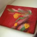 Folder " Spring of & quot ;. - Notebooks - felting