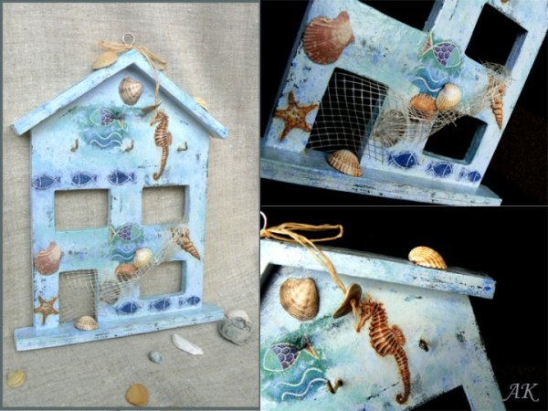 Mermaid Fairy - Decoupage