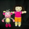 Dora the Explorer - Dolls & toys - needlework