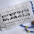 Tray for mobile phone - Lace - needlework