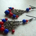 Colorful vintage - Earrings - beadwork