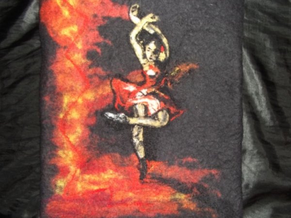 Pillow " dancer " - Blankets & pillows