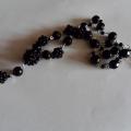 black - Necklace - beadwork