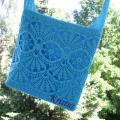 Light blue summer - Handbags & wallets - needlework