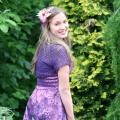 Purple bolero - Other clothing - needlework