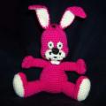 Pink Bunny - Dolls & toys - needlework