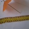 Yellow bracelet - Bracelets - beadwork