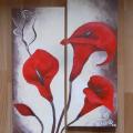 Calla - Acrylic painting - drawing