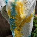 Sun and water play - Wraps & cloaks - felting