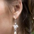 Earrings Bride - Earrings - beadwork
