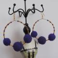 SUVELTUKAI - Earrings - felting