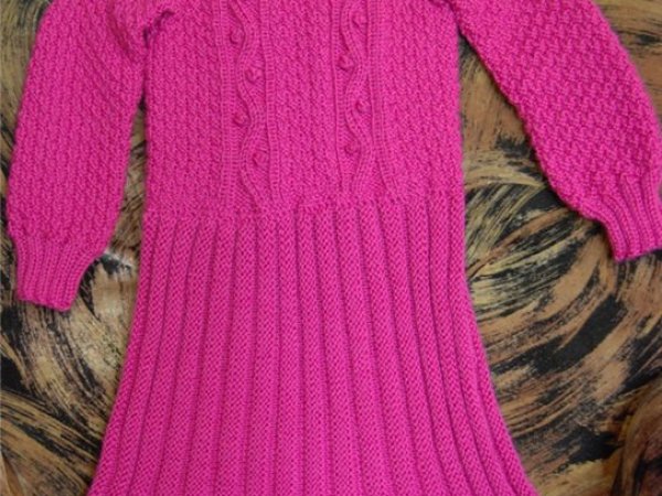 knitted dress - Children clothes