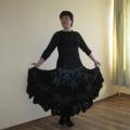 black dress - Dresses - knitwork