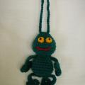 Suspended froggy - Dolls & toys - needlework