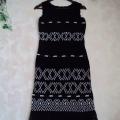 Patterned dress with jacket - Dresses - needlework