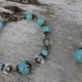 Set earrings and bracelet - Kits - beadwork