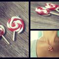 Neck pendant .Lollypop: - Accessory - making