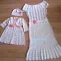 Christening - Baptism clothes - needlework