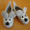 Mickey - Shoes & slippers - felting