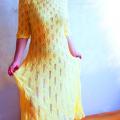 Yellow dress - Dresses - knitwork