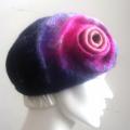 Felted merino wool hat. - Hats - felting