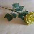 Yellow Rose - Biser - beadwork