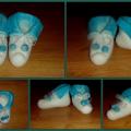 White lightness - Shoes & slippers - felting