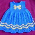 Knitted dress for - Children clothes - knitwork