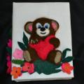 Teddy bear - Albums & notepads - making