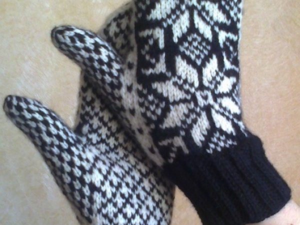 gloves snowflakes 2