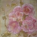 Wild roses - Serigraphy - drawing