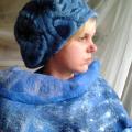 Blue Dreams - Hats - felting