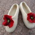 Apsipykusios :) - Shoes & slippers - felting