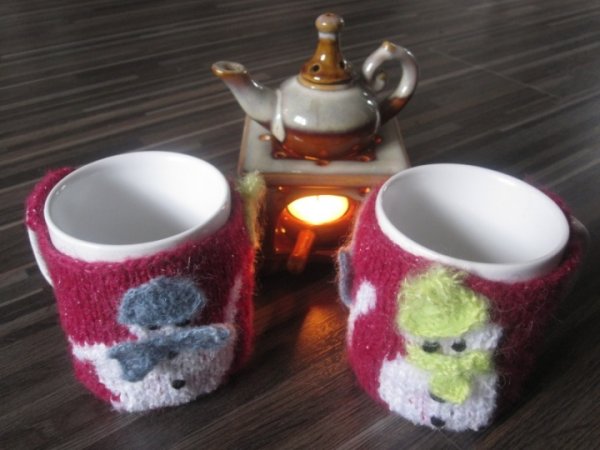 Attire cup - Knittings for interior