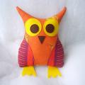 Toy owl - Dolls & toys - sewing
