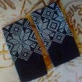 Black wristlets - Wristlets - knitwork