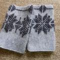 Grey wristlets - Wristlets - knitwork