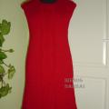 Knitted dress for the red- - Dresses - knitwork