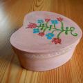 Cockle-box " Lithuanian " - Decoupage - making